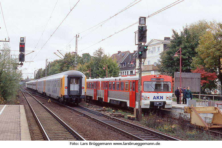 Bahnhof Elmshorn mit dem Kuddl Barmstedt