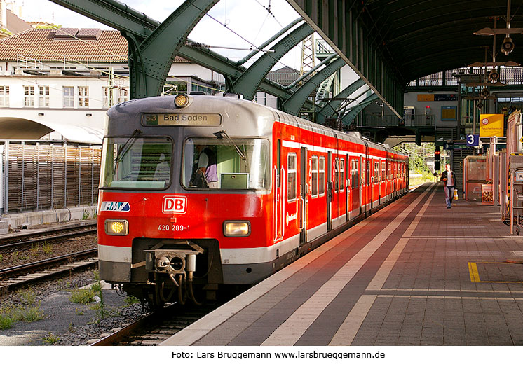 Die S-Bahn in Frankfurt am Main und in Darmstadt