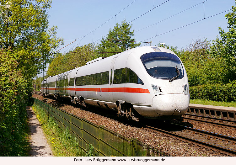 DB Baureihe 605 - Der Diesel ICE TD - Bahnhof Prisdorf