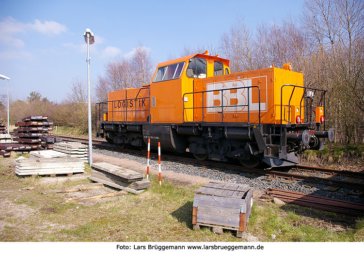 BBL Lok bei der AKN in Kaltenkirchen