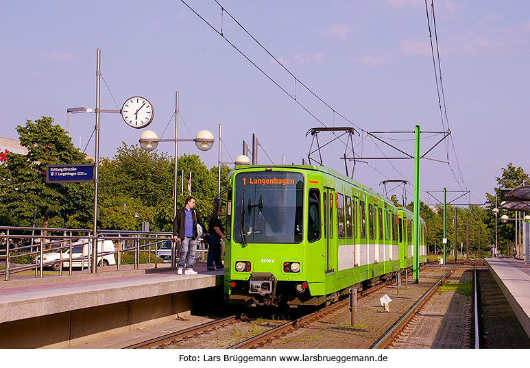 Stadtbahn Hannover in Laatzen