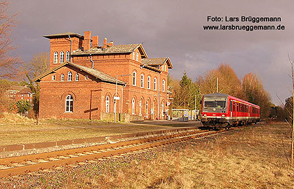 Der Bahnhof Hitzacker