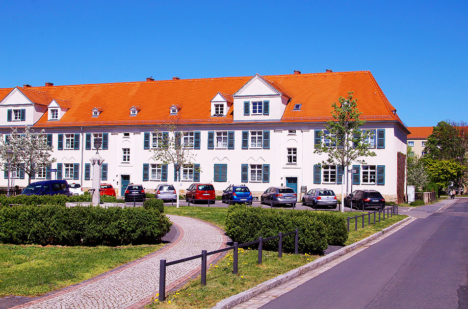 Die Ecke Baumzeile / Kurzer Schritt in Dresden-Gruna - Grunaer Gartenheimsiedlung