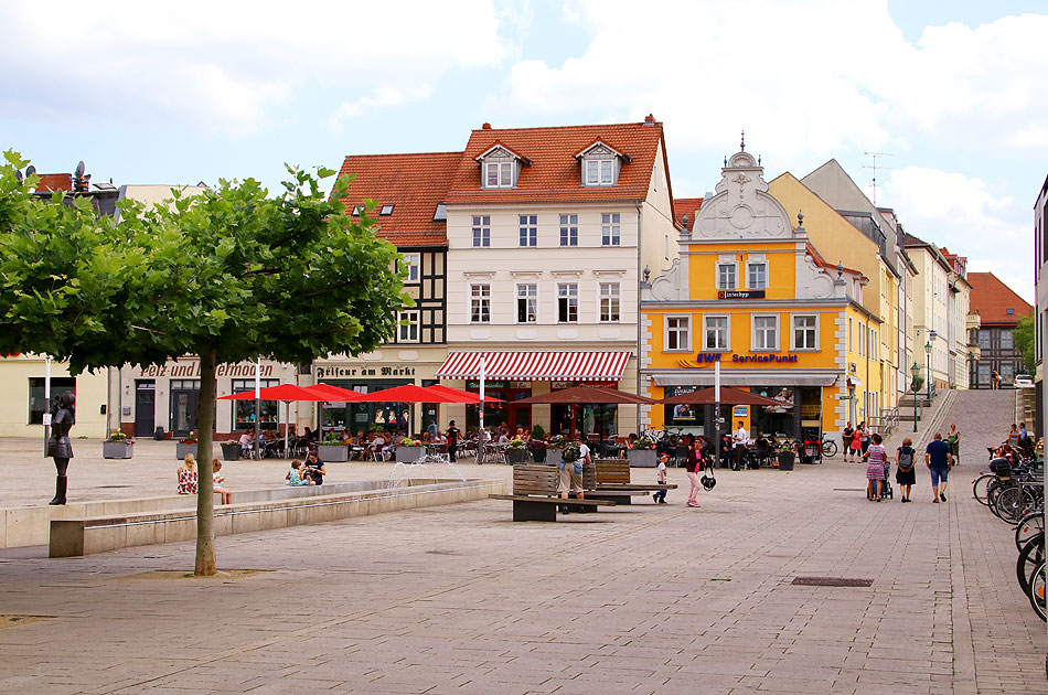 Der Markt in Eberswalde