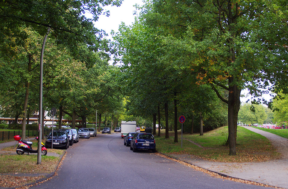 Die Wiebelstraße in Hamburg-Eidelstedt