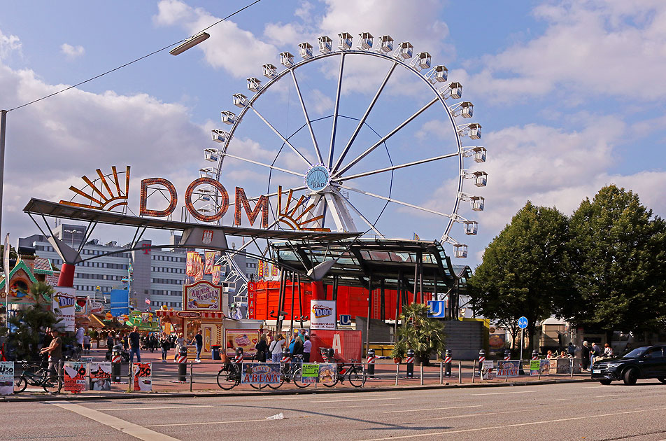 Der Hamburger Dom auf dem Heiligengeistfeld