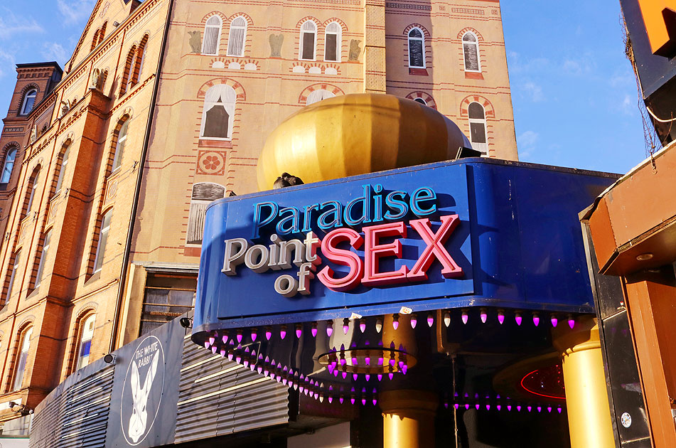 Das Laufhaus Paradise Point of Sex in Hamburg auf der Reeperbahn