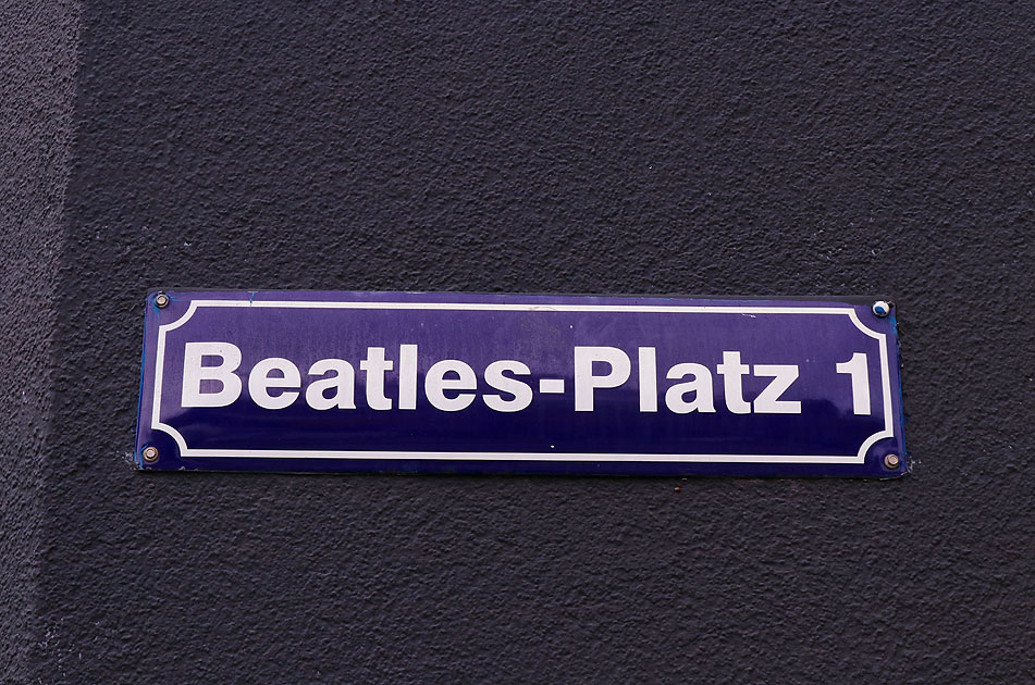 Der Beatles-Platz in Hamburg