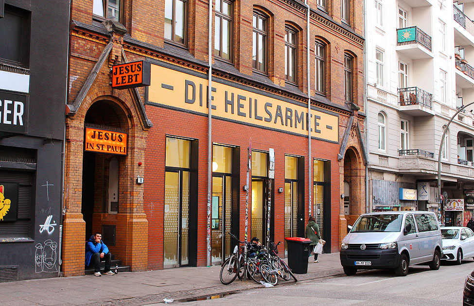 Die Heilsarmee in Hamburg auf St. Pauli