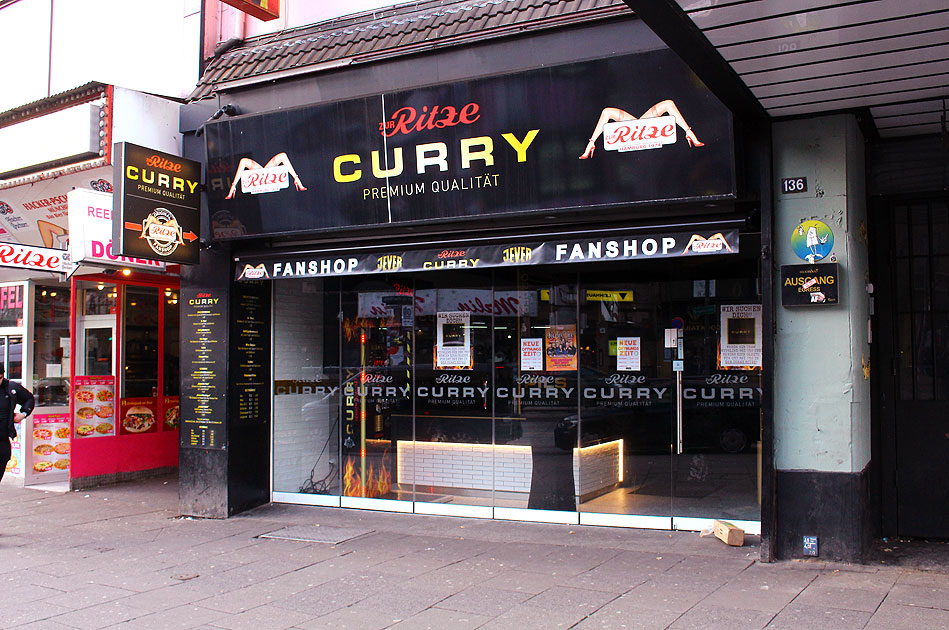 DerImbiss Zur Ritze Curry auf der Reeperbahn