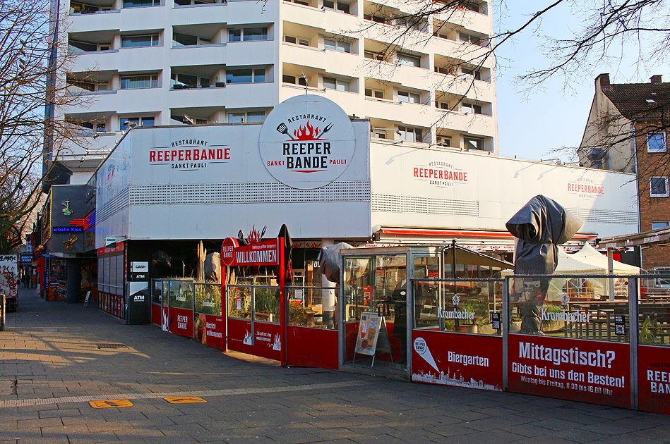 Die Reeperbande auf der Reeperbahn in Hamburg