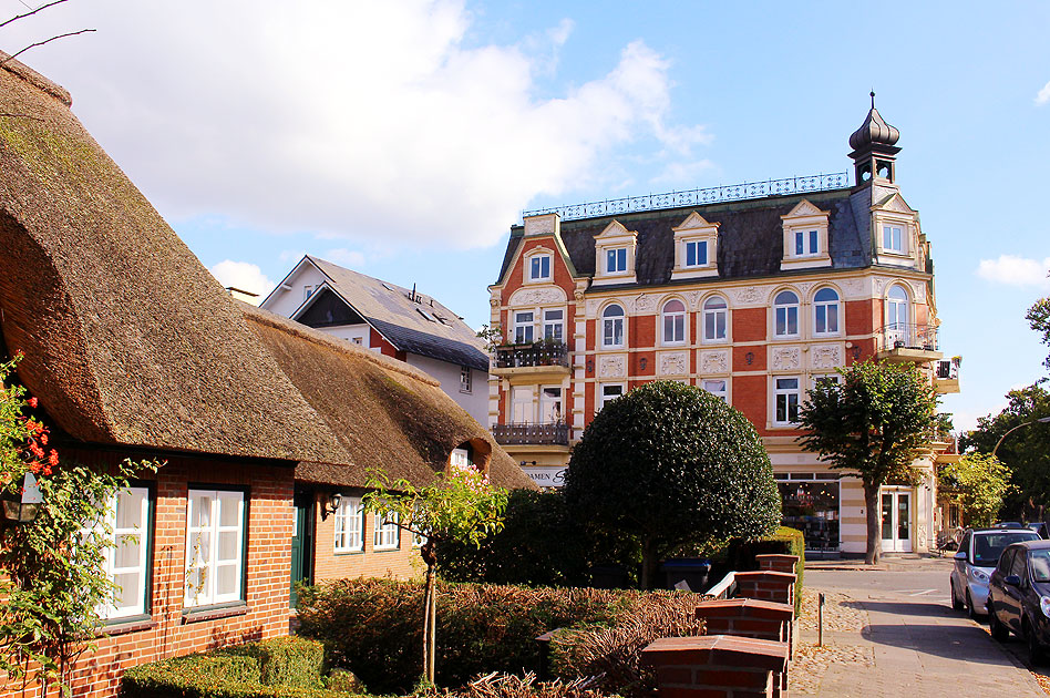Die Sophie-Rahel-Jansen-Strße in Hamburg-Nienstedten