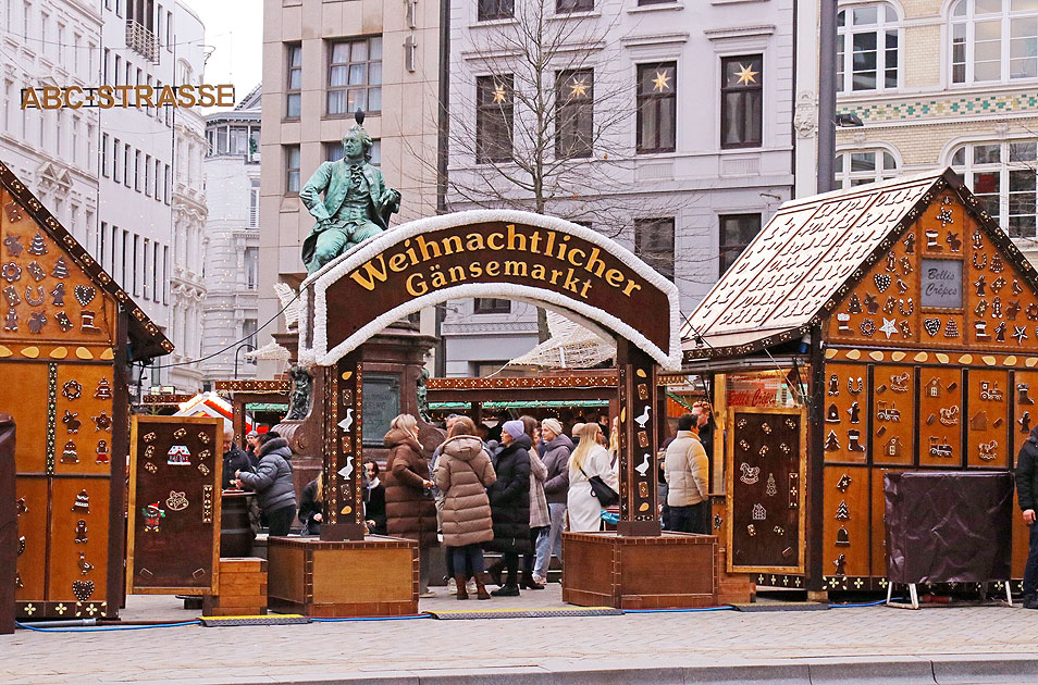 Der Weihnachtliche G&auml;nsemarkt in Hamburg