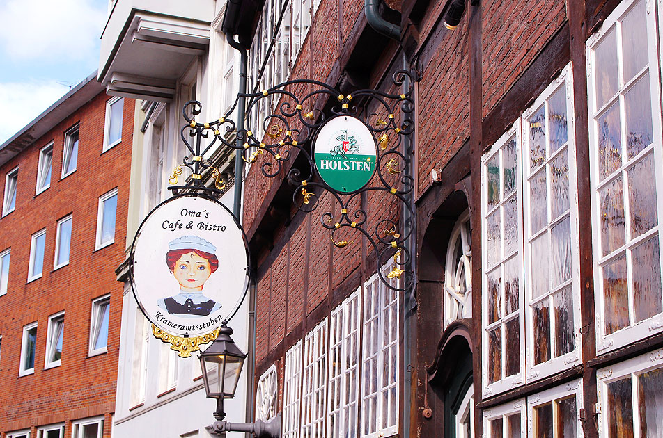 Das Restaurant Krameramtsstuben in Hamburg
