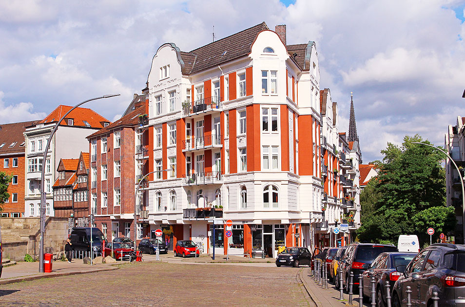 Der Krayenkamp am Hamburger Michel