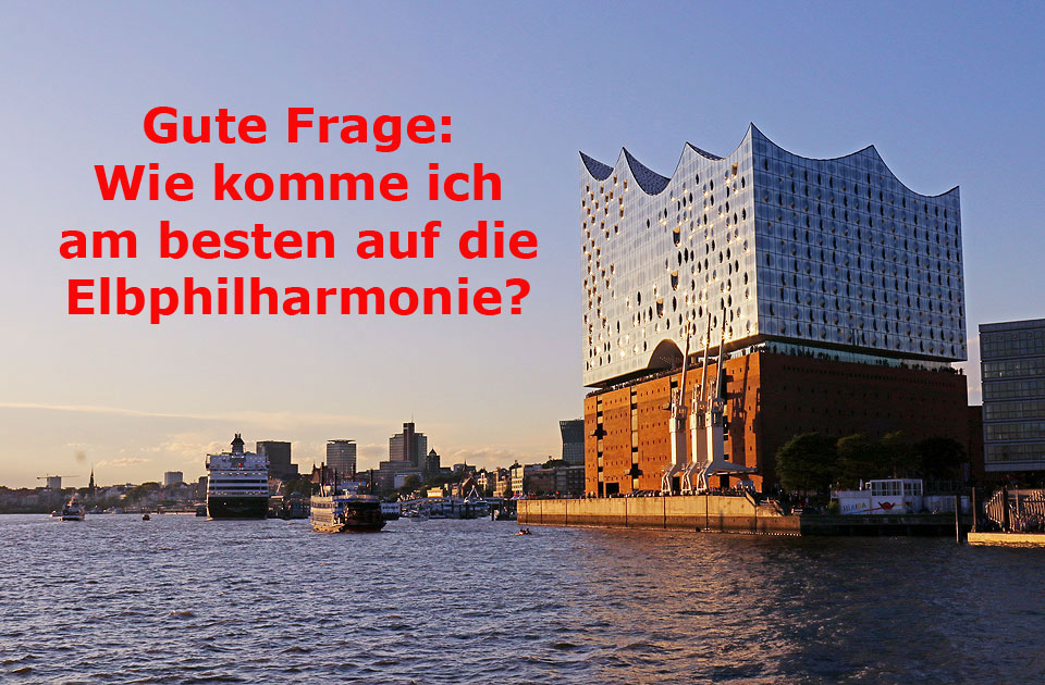 Die Elbphilharmonie in Hamburg