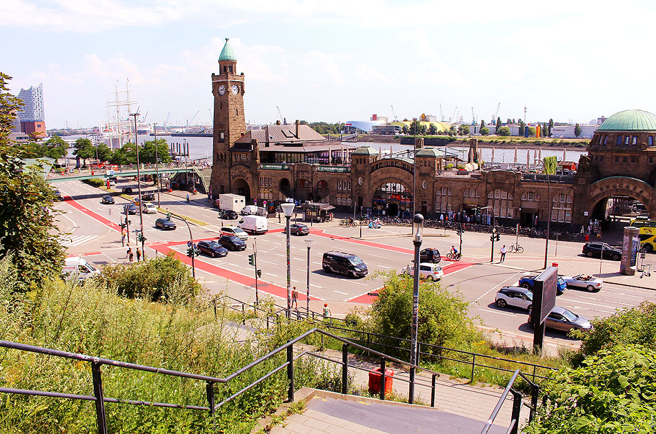 Die Willi-Bartels-Treppe in Hamburg