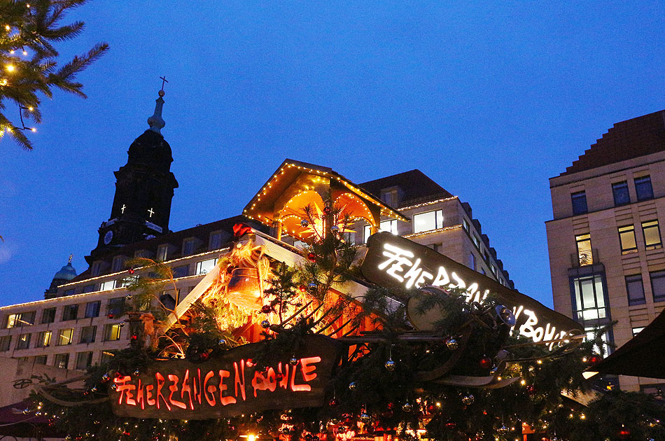 Der Striezelmarkt in Dresden