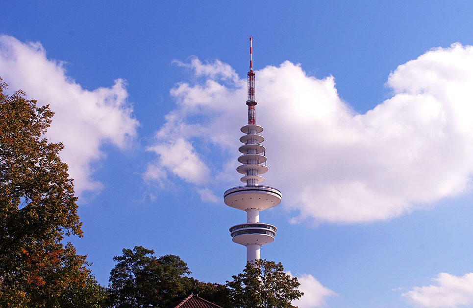 Der Fernsehturm - Heinrich-Hertz-Turm in Hamburg