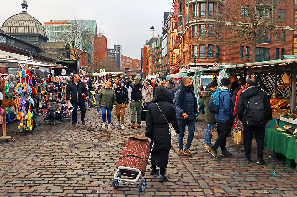 Der Fischmarkt in Hamburg