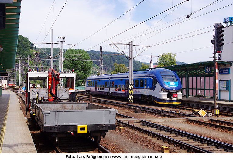 Bahnhof Decin in Tschechien