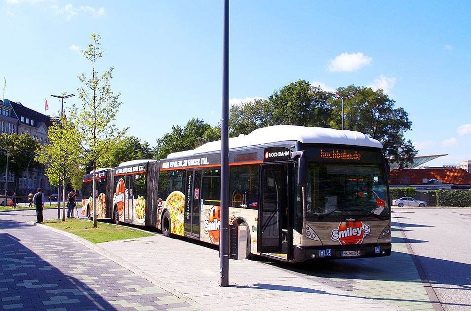 Abschied vom Hochbahn Doppelgelenkbus