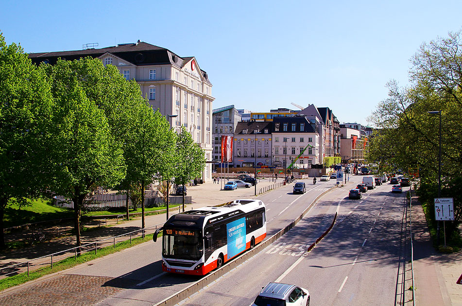 Mit Elektromobilität durch Hamburg: Volvo 7900 PHEV Electric Hybrid Plug-In-Bus