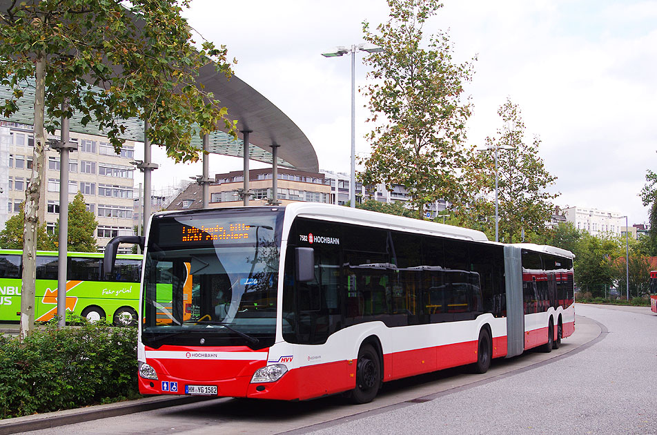 Hochbahn Cappacity L Gelenkbus Hamburg ZOB