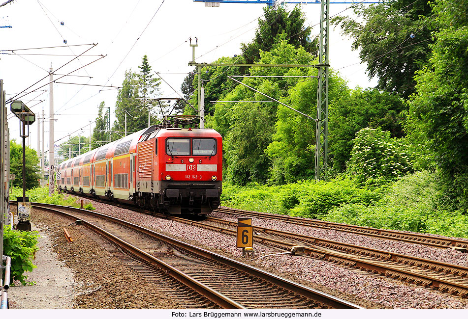 DB Baureihe 112 zwischen Hamburg Hasselbrook und Wandsbek