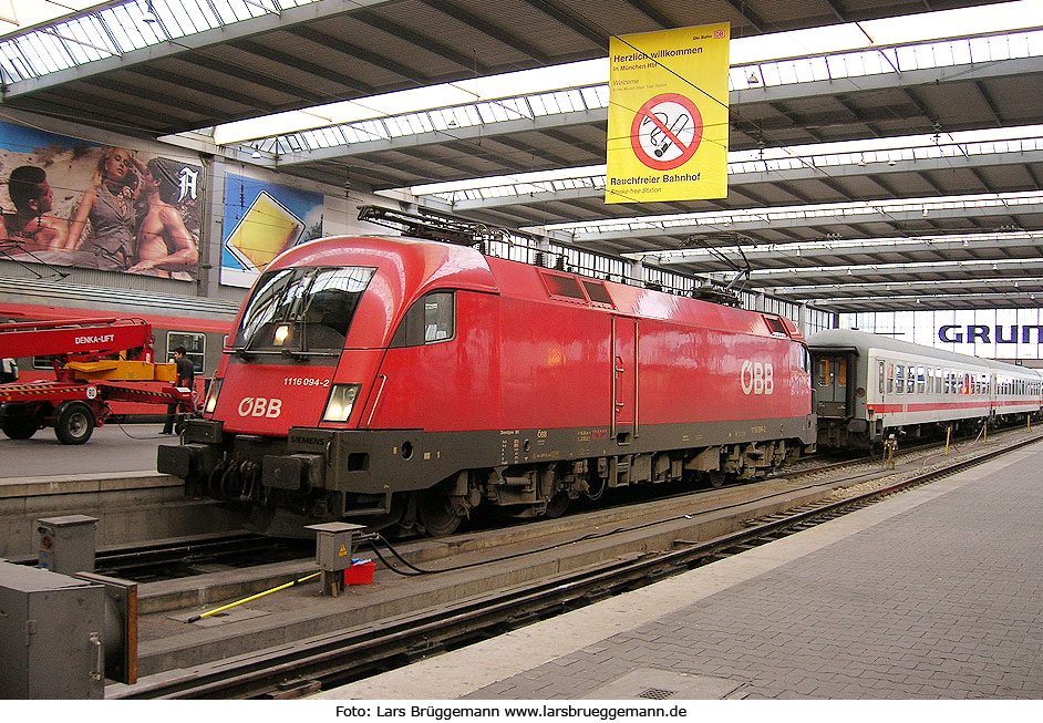 Foto ÖBB Taurus in München Hbf