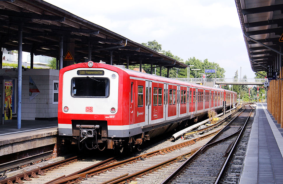 DB Baureihe 472 im Bahnhof Hamburg-Blankenese