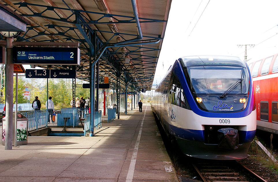 Ein Ola Talent im Bahnhof Neubrandenburg