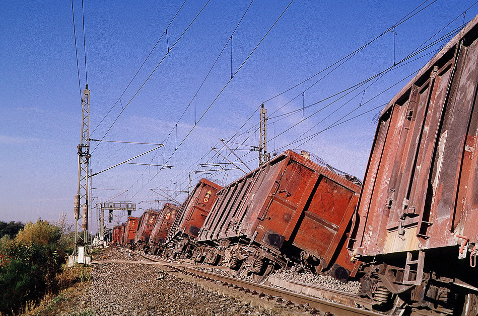 Schweres Zugunglück in Hamburg-Allermöhe