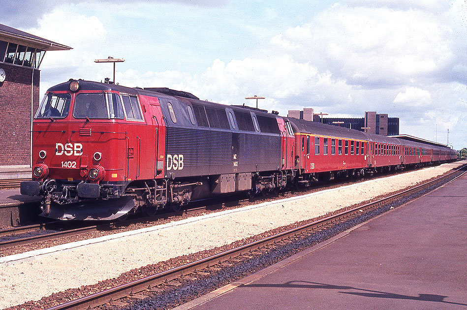 DSB MZ 1402 in Odense Dänemark Danmark