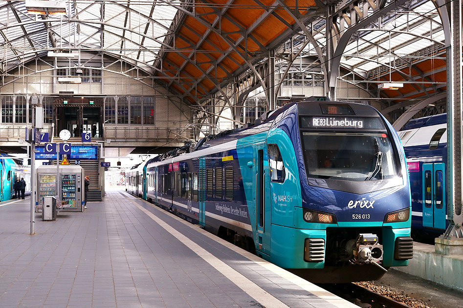 Ein Akku-Flirt von Erixx in Lübeck Hbf