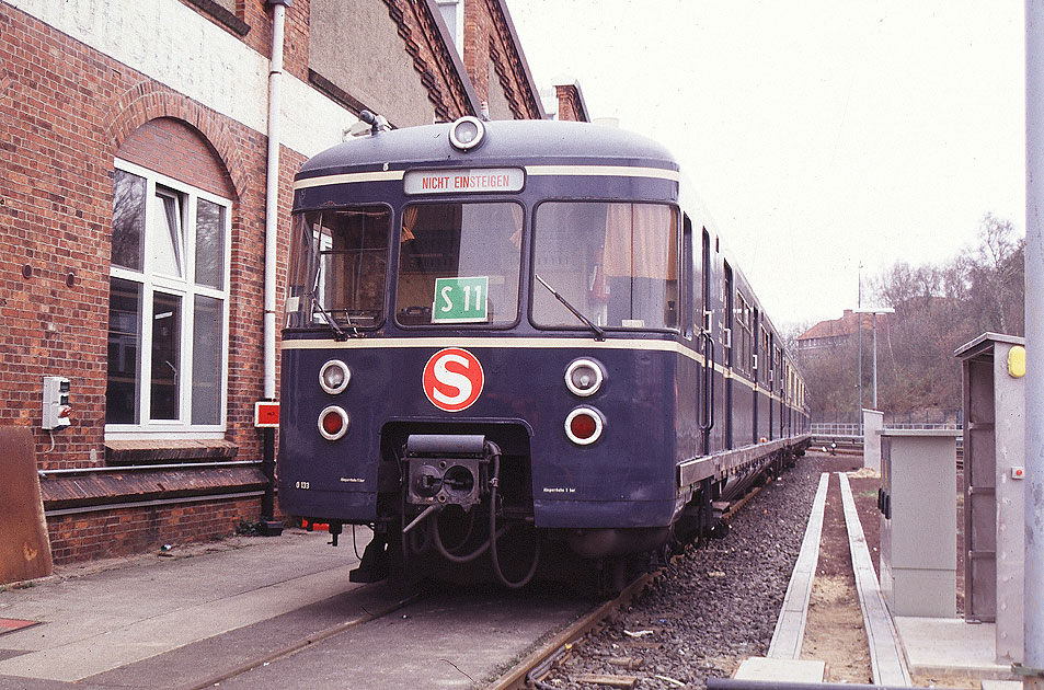Der 470 133 im Bahnbetriebswerk Hamburg-Ohlsdorf
