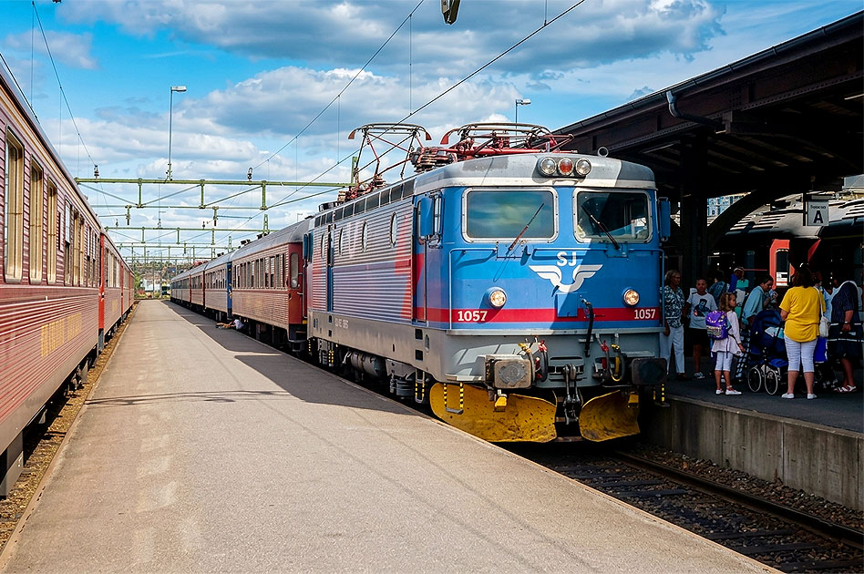SJ Schweden Lok Rc3 1057 in G&ouml;teborg CS