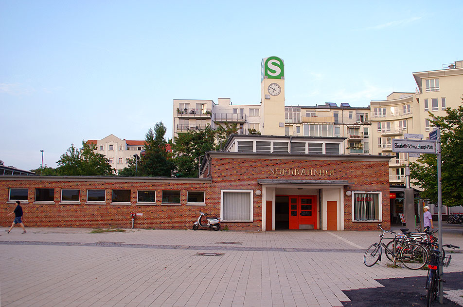 Der Nordbahnhof der S-Bahn in Berlin
