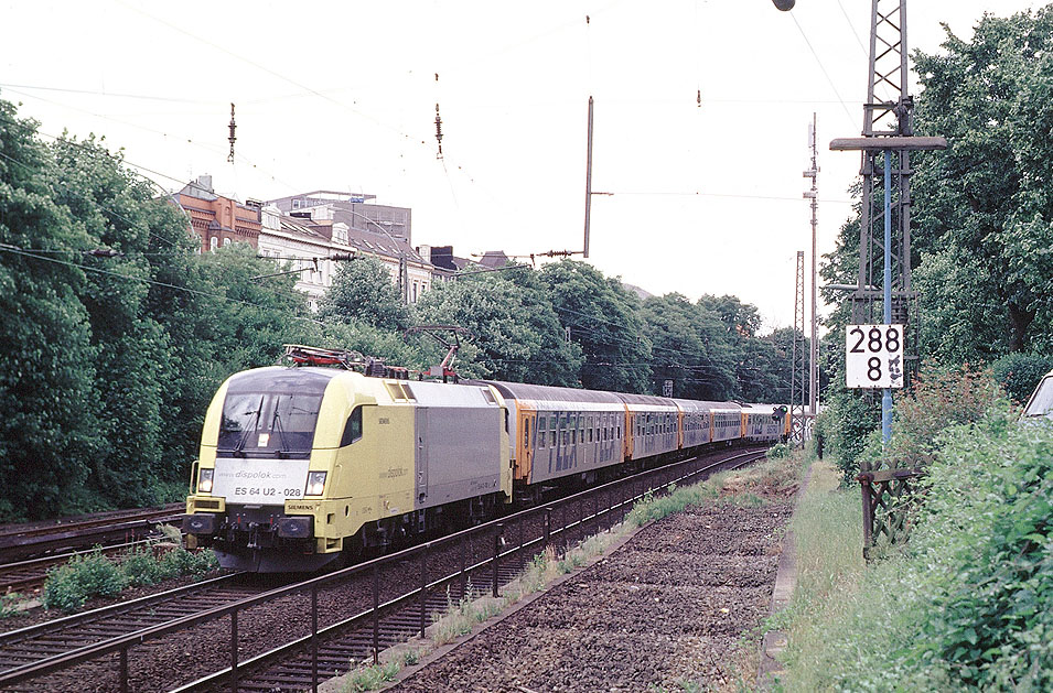 Der FLEX auf der Hamburger Verbindungsbahn - Der Hamburg Flensburg Express