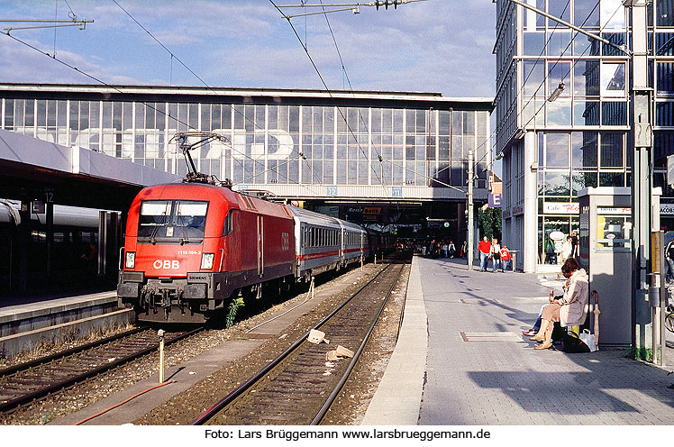 Foto ÖBB 1116 Lok in München Hbf