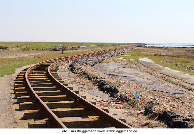 Die Halligbahn von Dagebüll nach Oland und Langeneß
