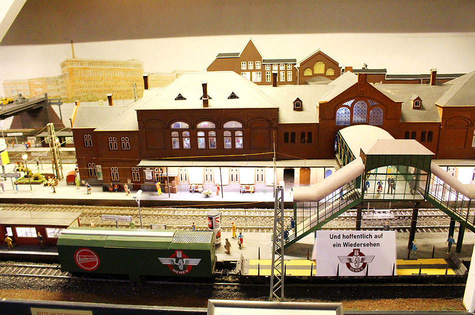 Der MEHEV Abschiedszug im Museum für Hamburgische Geschichte