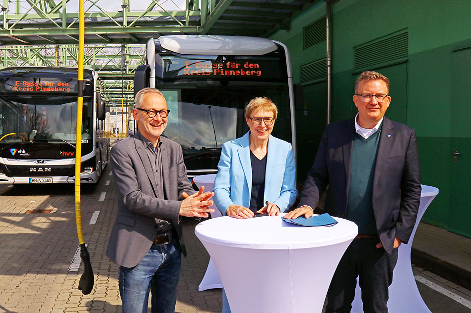 Elektrobusse für den Kreis Pinneberg