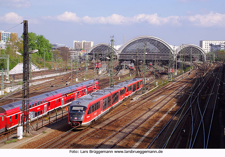 DB Baureihe 642 - Desiro - in Dresden Hbf