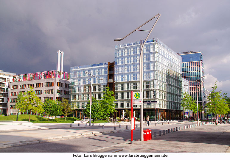 Hamburg Buslinie 111 - Magellan Terrassen in der Hafencity