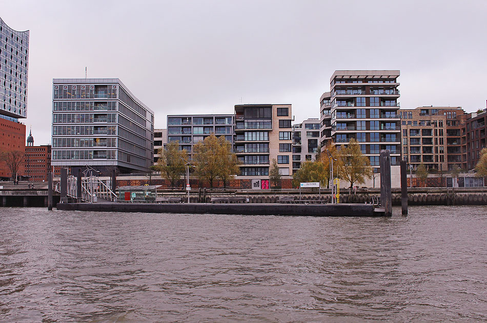 Der Anleger Elbphilharmonie in der Hamburger Hafencity