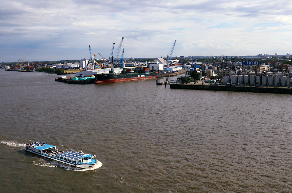 Das Abicht Schiff Klein Romy in Hamburg