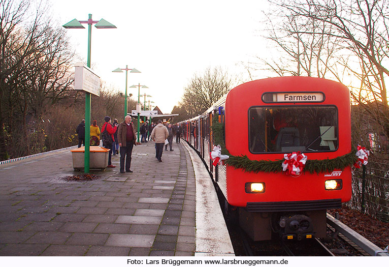 Die Abschiedsfahrt vom DT2 in Großhansdorf