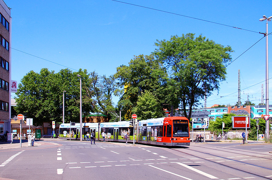 Der BSAG 3110 an der Haltestelle Rembertistra&szlig;e