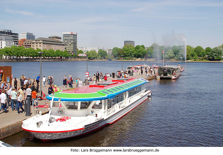 Der mit Wasserstoff betriebene Alsterdampfer Alsterdampfer